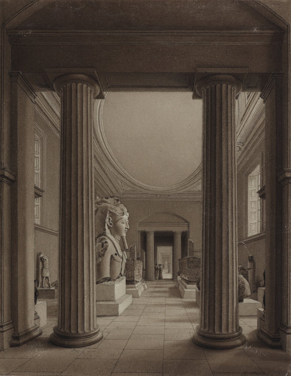 Museo Británico, c.1840 de Robert the Younger Havell