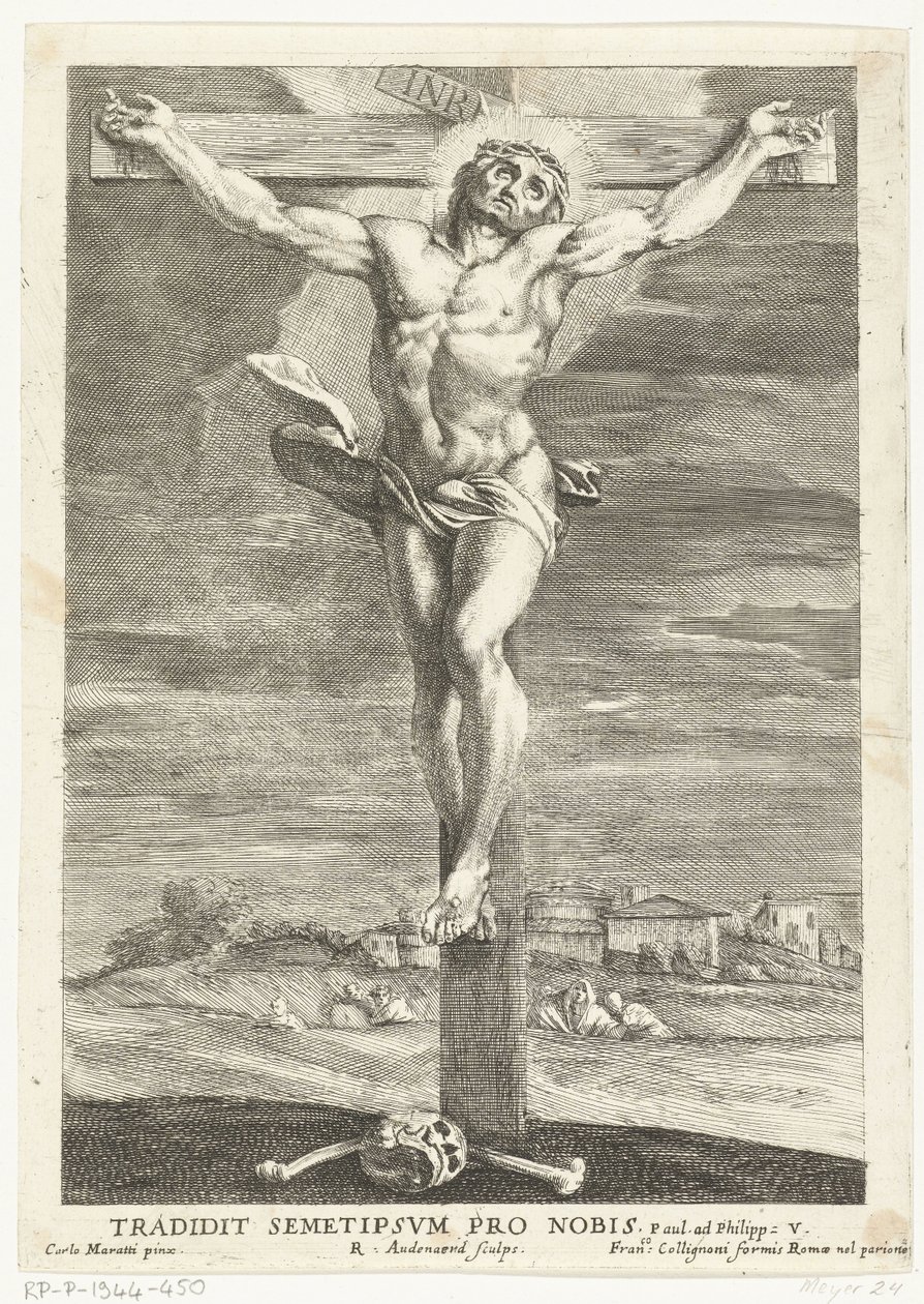 Cristo en la cruz de Robert van Audenaerd