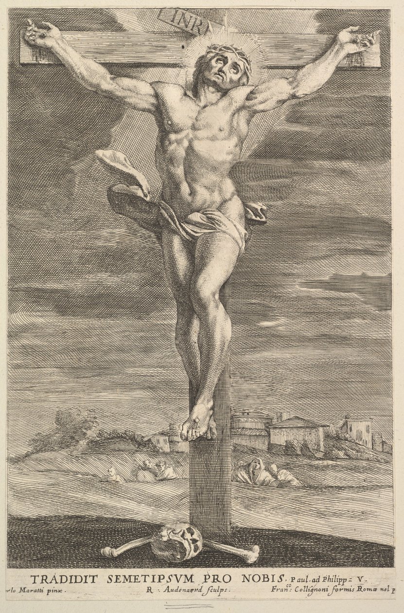 Crucifixión, 1670-90 de Robert van Audenaerde