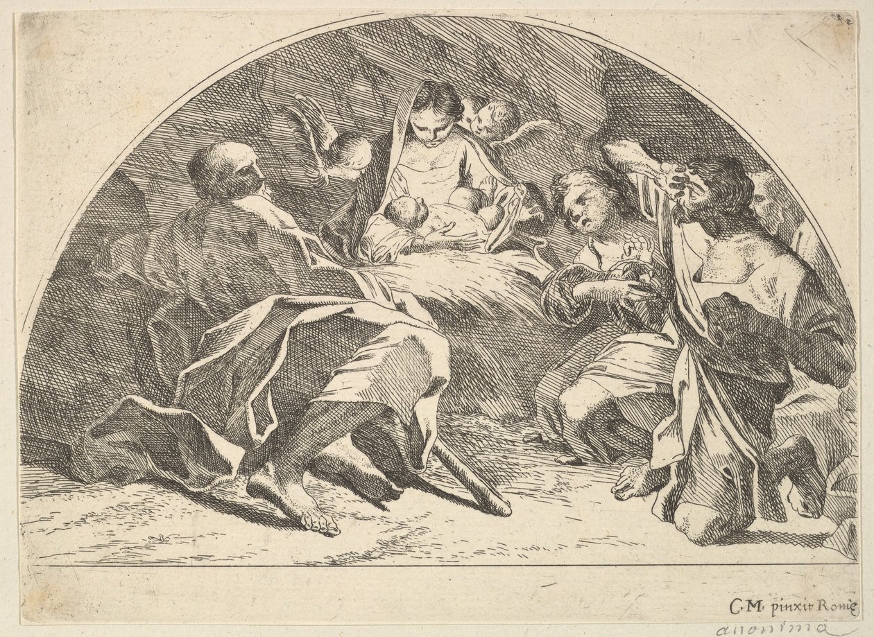 Natividad, 1680-1743 de Robert van Audenaerde