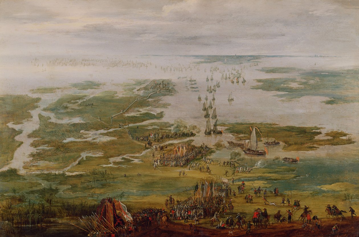 Episodio de las guerras holandesas de Robert van den Hoecke