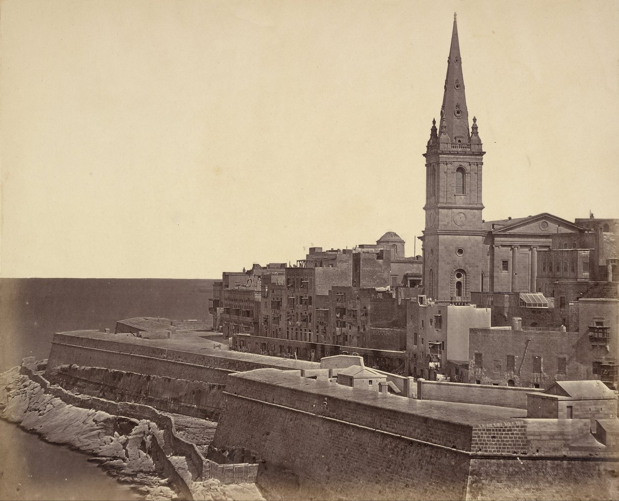 Iglesia Protestante, Malta de Robertson and Beato