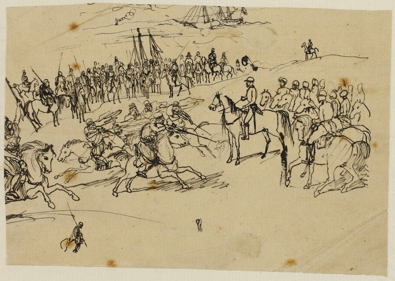 Fantasía árabe de Rodolphe Bresdin