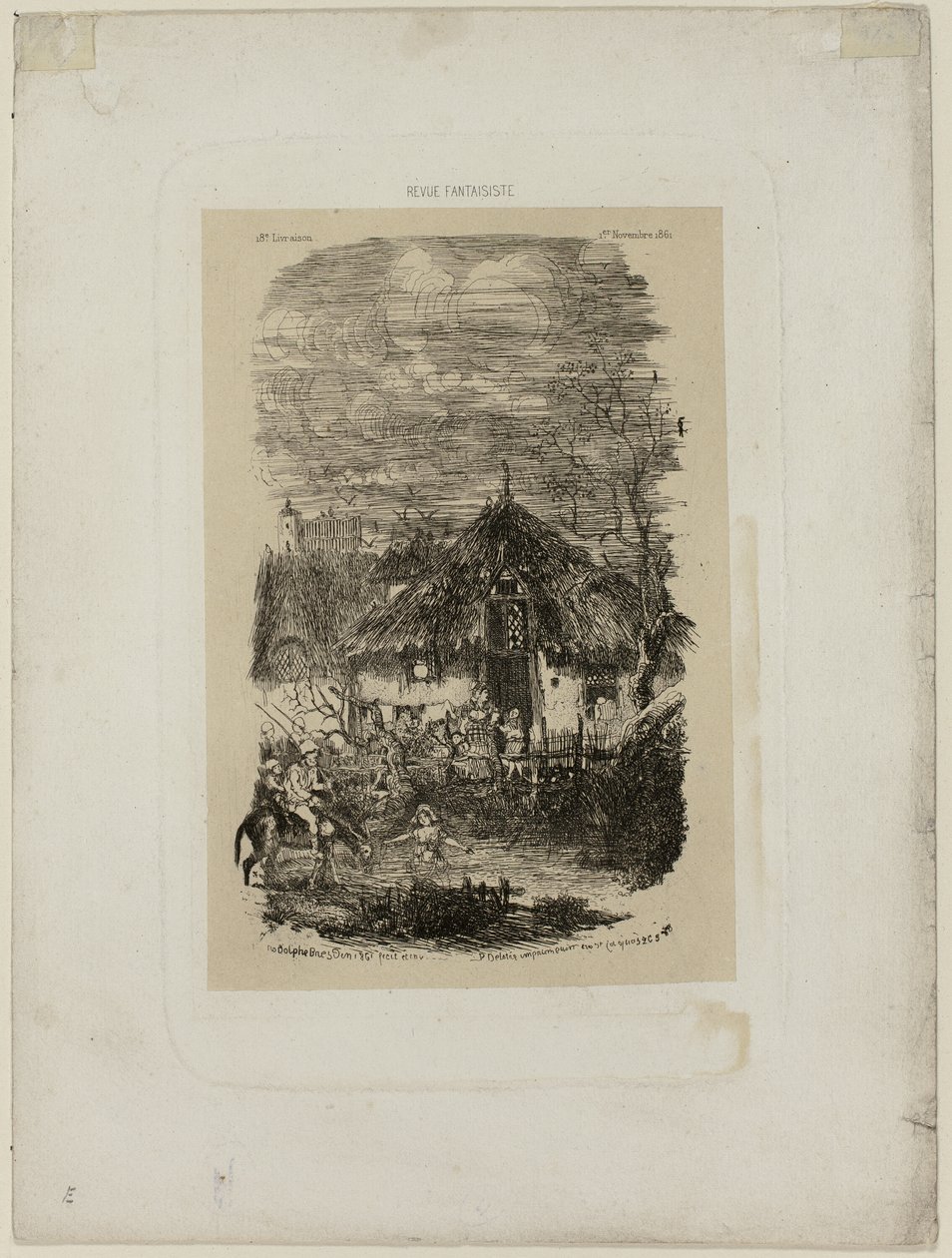 Casa de campo, de Revue Fantaisiste de Rodolphe Bresdin