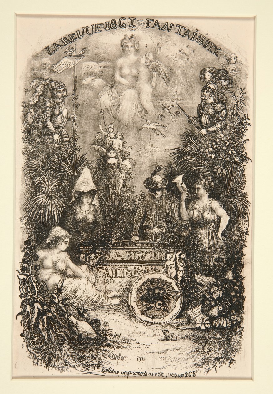 Frontispicio de de Rodolphe Bresdin