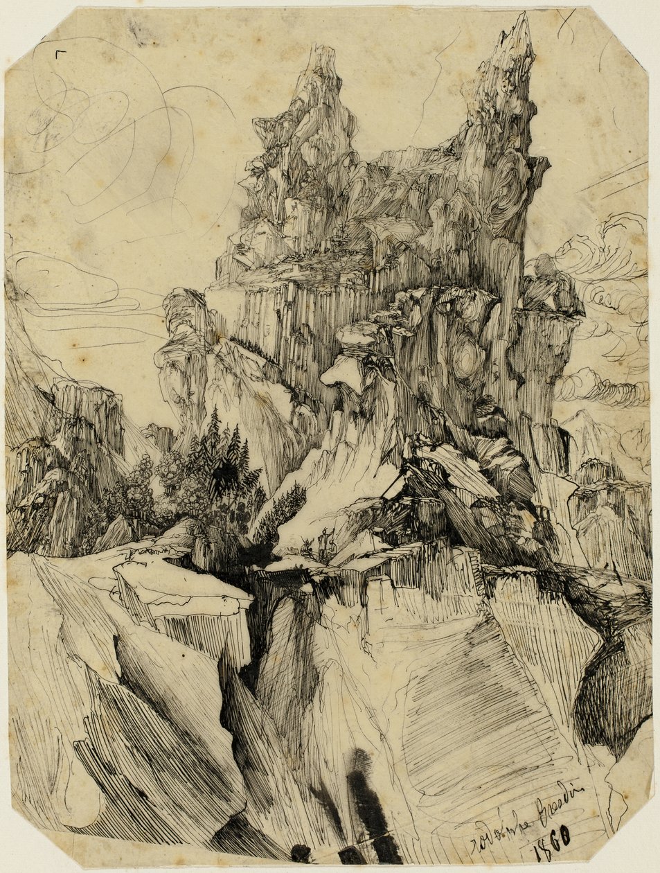 La grieta de Rodolphe Bresdin