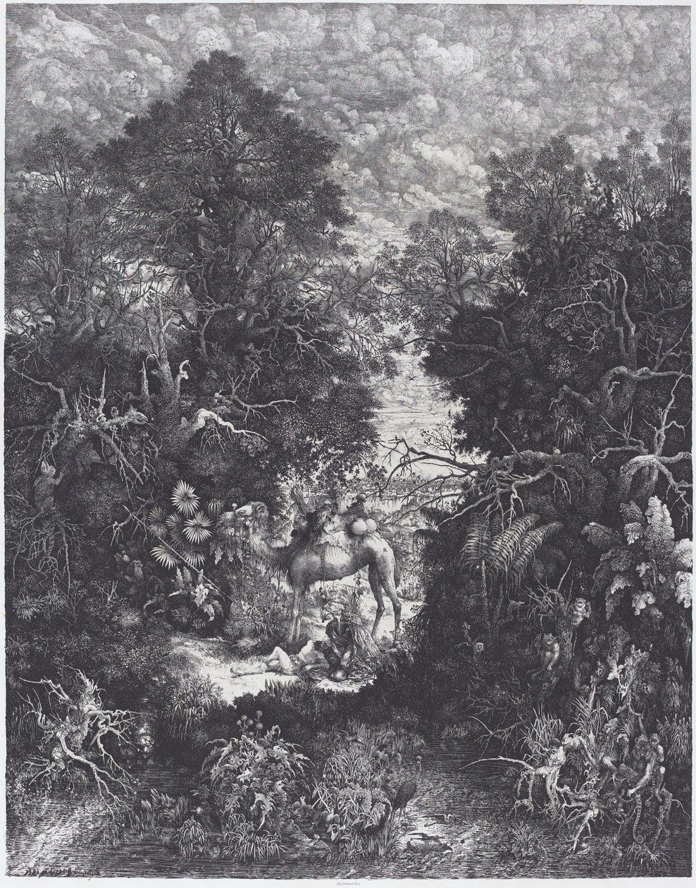 El buen samaritano de Rodolphe Bresdin