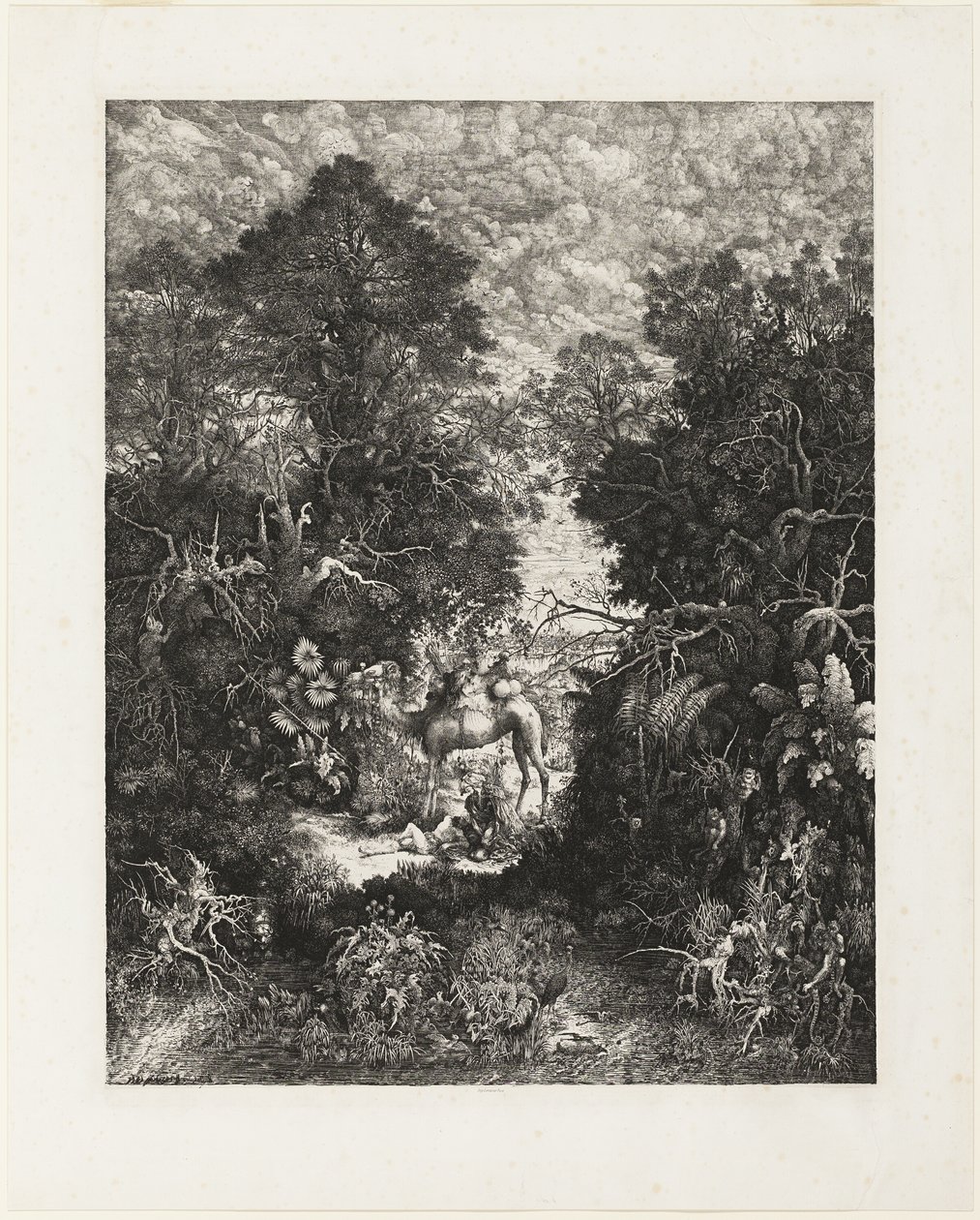 El buen samaritano de Rodolphe Bresdin