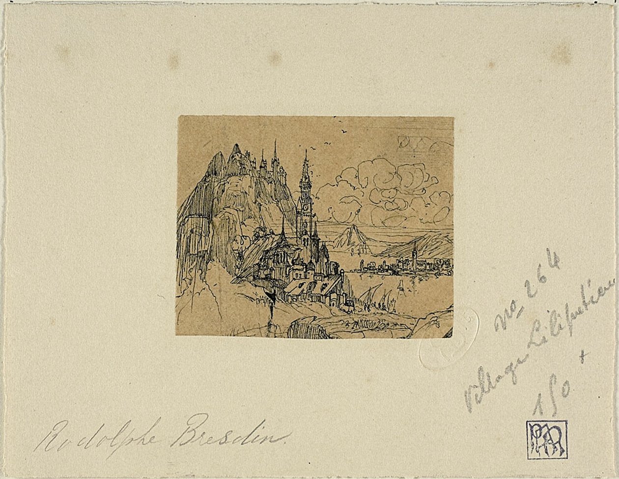 La aldea liliputiense de Rodolphe Bresdin