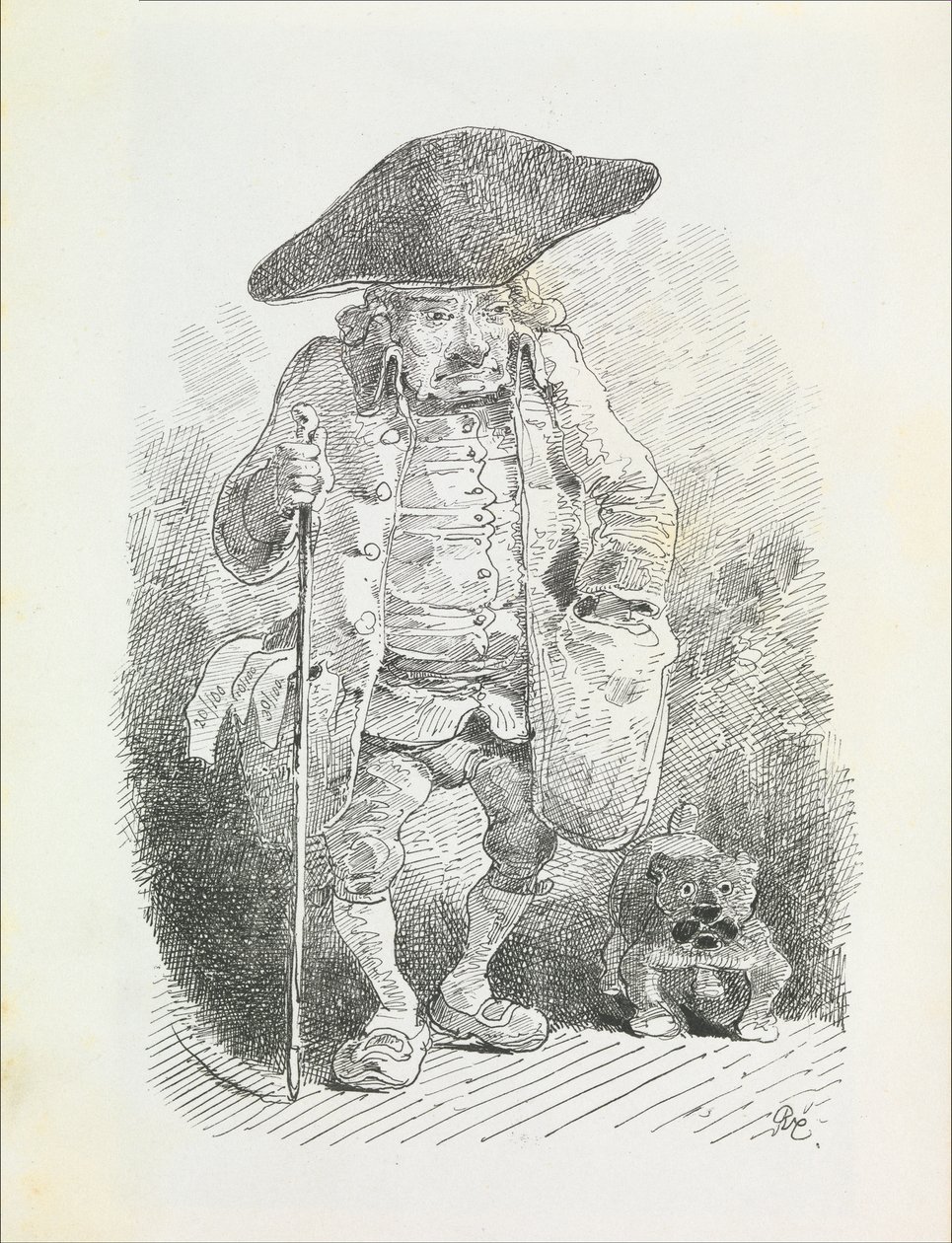 Ensayos de autografía Ensayo de fisionomía, 1842-1845 de Rodolphe Topffer