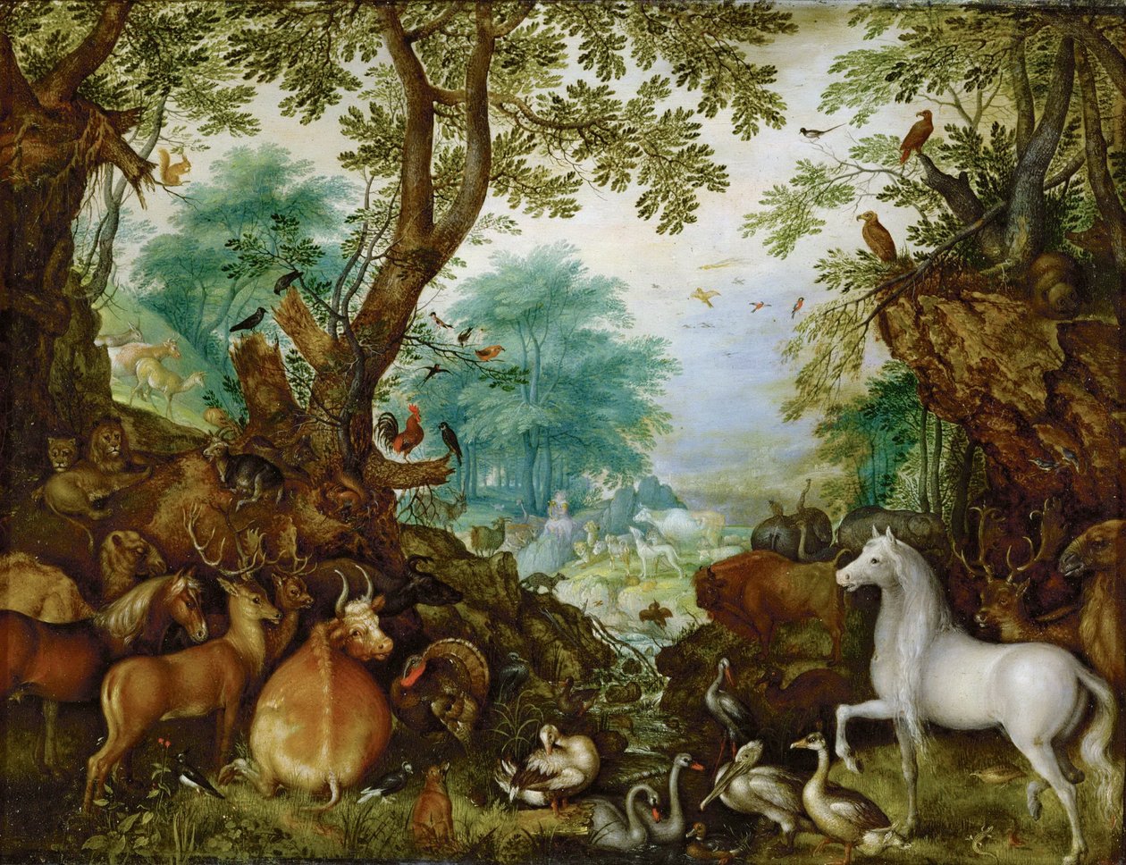 Orfeo entre los animales de Roelandt Jacobsz. Savery