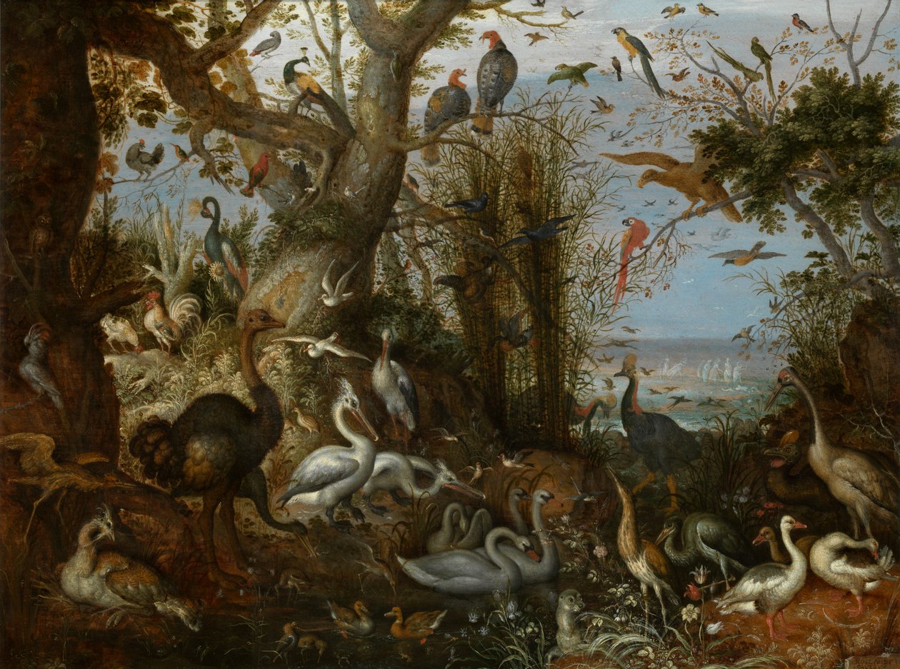 Aves de corral de Roelandt Jacobsz. Savery