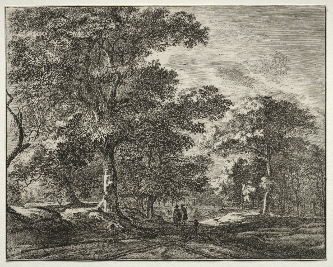 Seis vistas en el Bosque de La Haya (serie) de Roelant Roghman