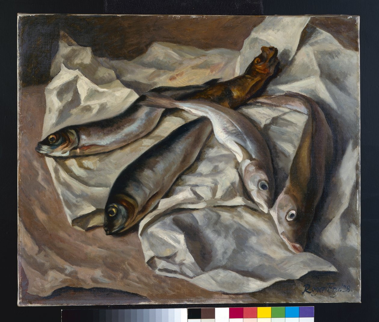 Naturaleza muerta de peces, 1928 de Roger Eliot Fry