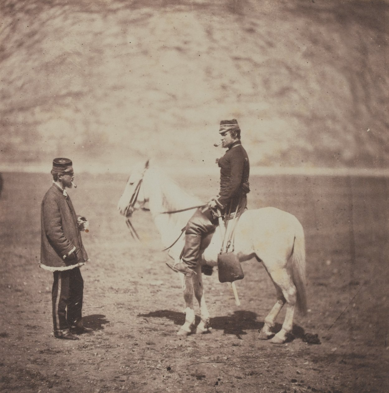 La pipa de la paz de Roger Fenton