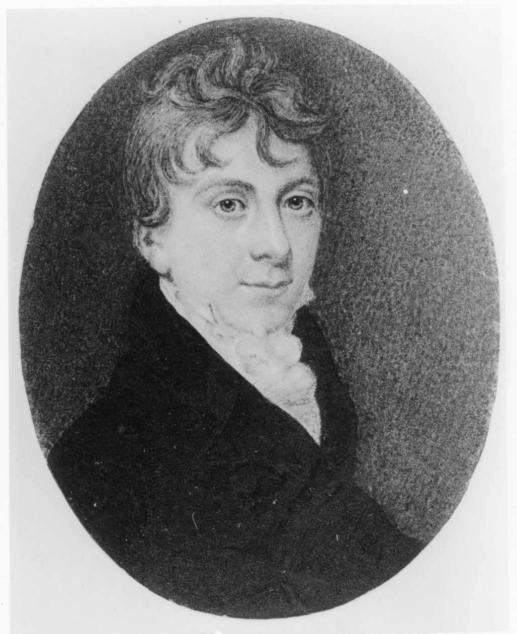 Retrato en miniatura de Thomas Love Peacock (1785-1866) c.1805 de Roger Jean