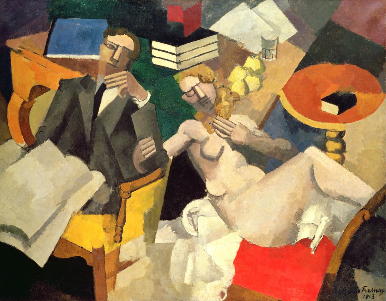 Vida Conyugal, 1913 de Roger de La Fresnaye