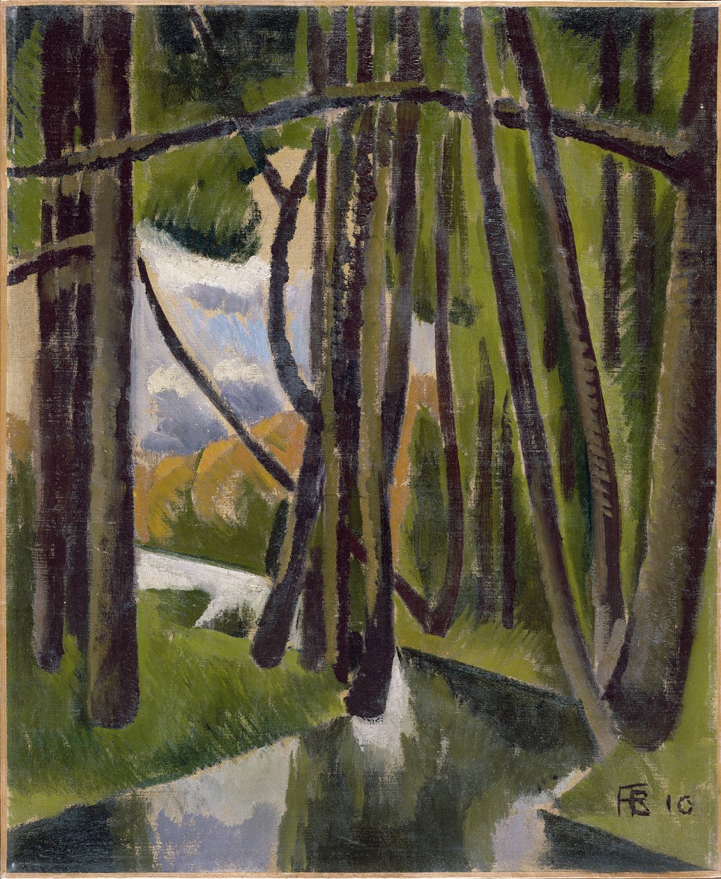 Sotobosque, 1910 de Roger de La Fresnaye