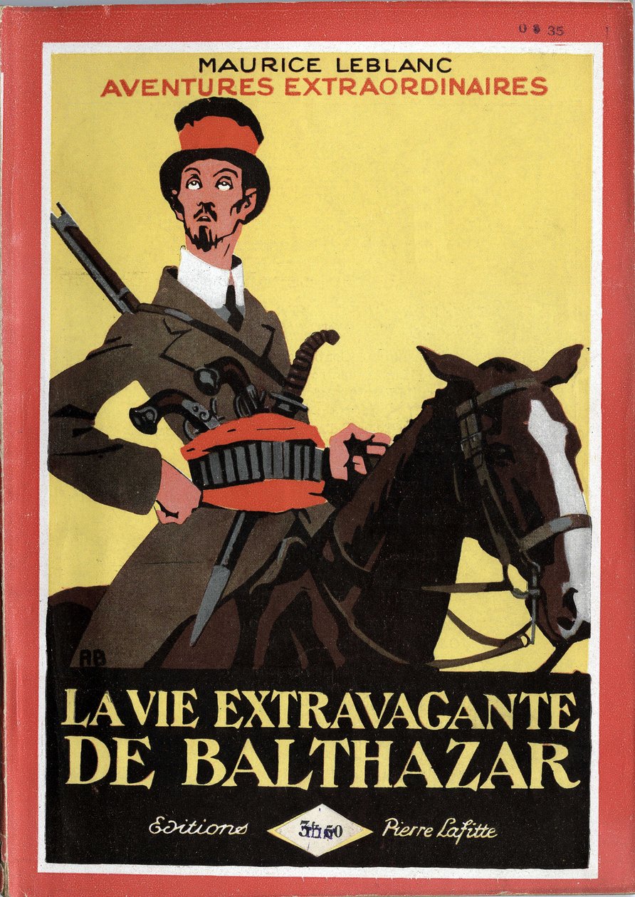 Portada de "La vie extravagante de Balthazar". de Roger Broders