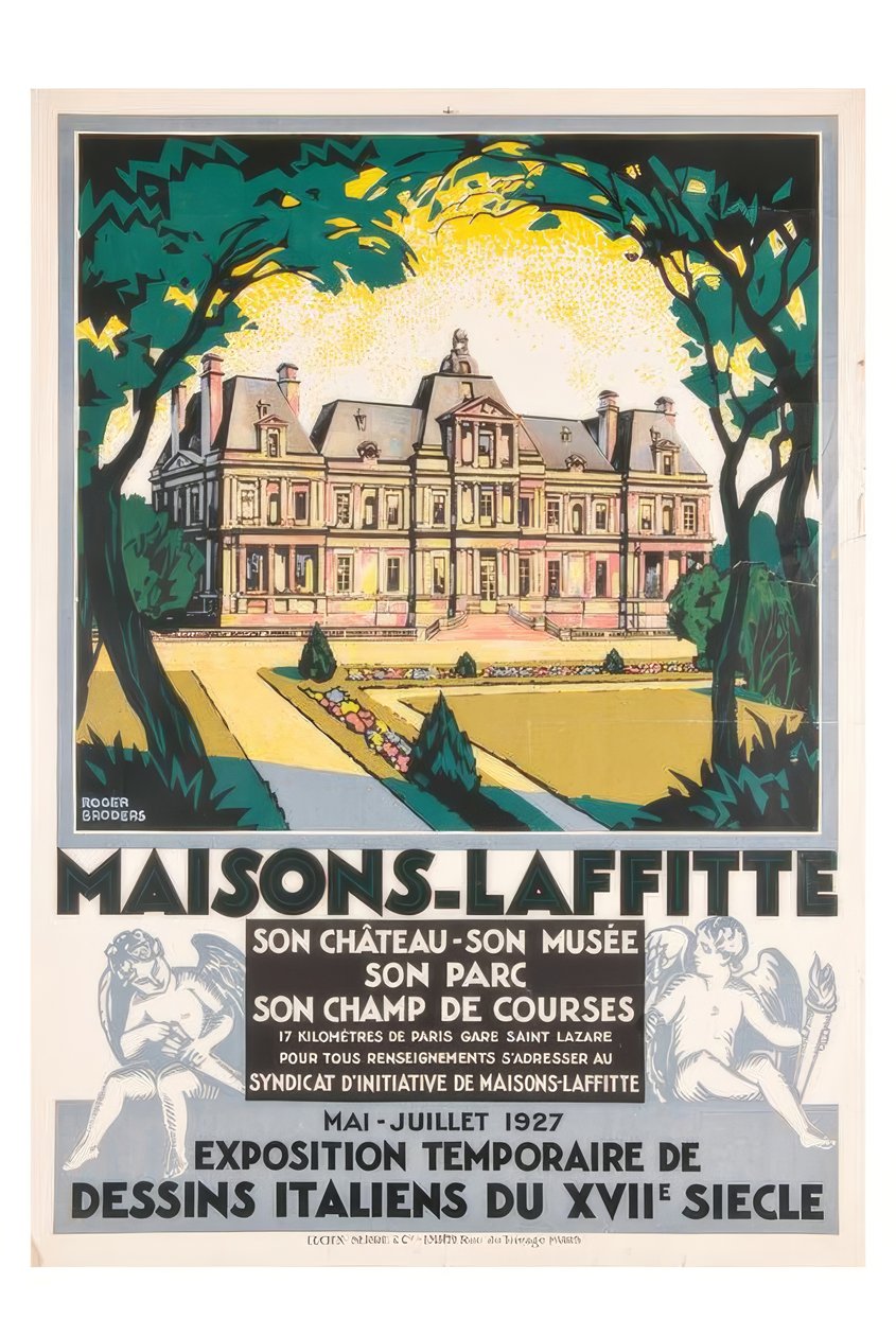 Maisons-Laffitte, exposición temporal de dibujos italianos del siglo XVII de Roger Broders