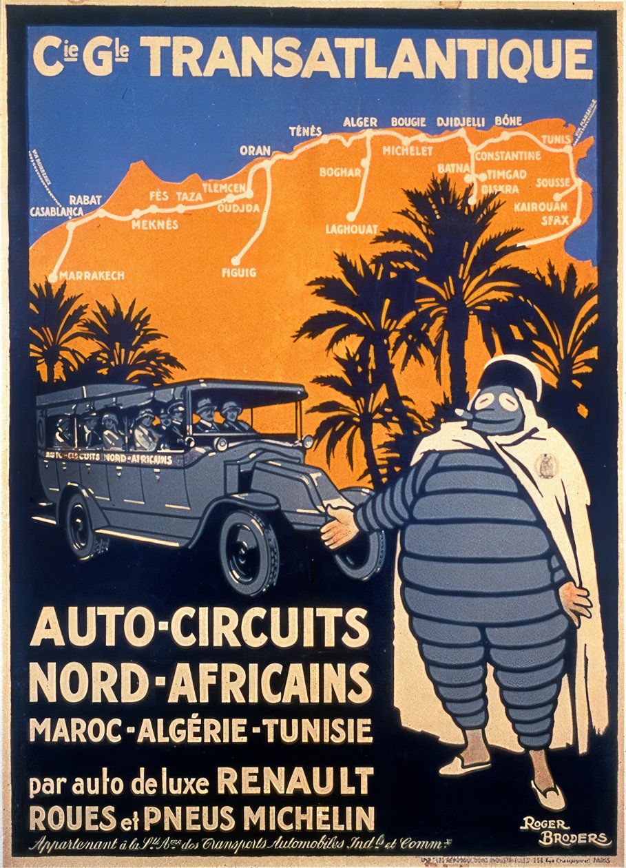Rutas por el norte de África de Roger Broders