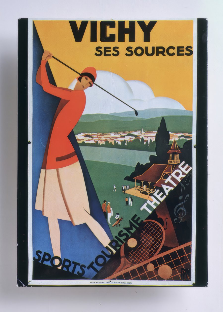 Vichy y sus fuentes / Deporte, turismo / Teatro de Roger Broders