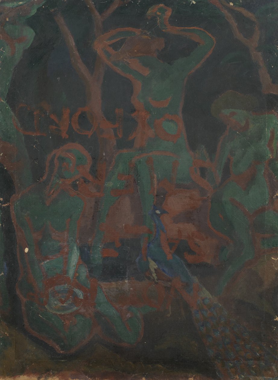 Desnudos femeninos en un paisaje de Roger Eliot Fry