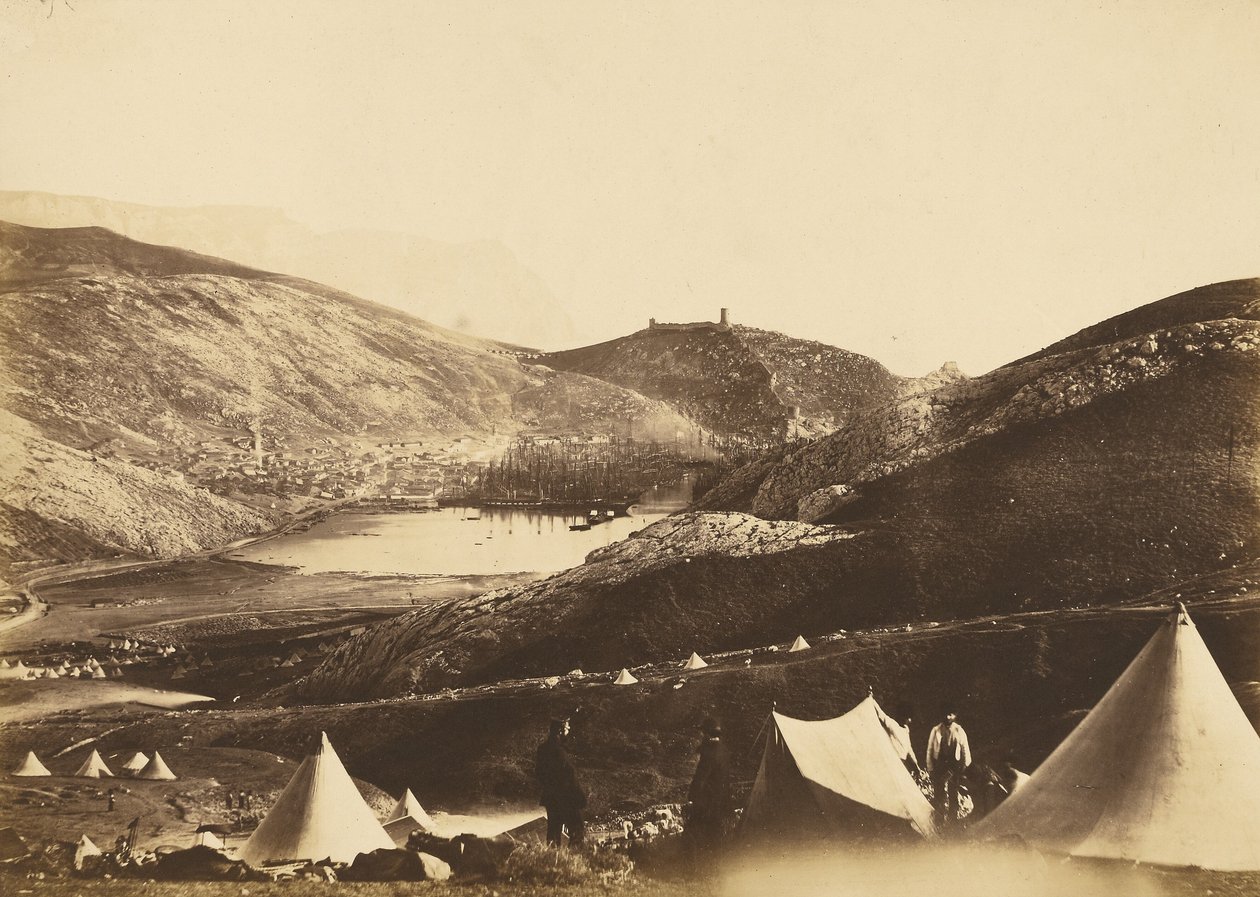 Balaclava desde Guards Hill de Roger Fenton