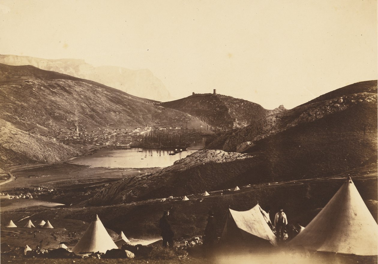 Balaklava desde Guards Hill de Roger Fenton