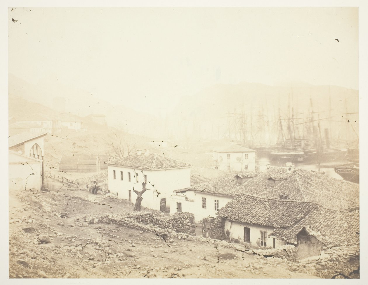 Balaklava, mirando hacia el Mar de Roger Fenton
