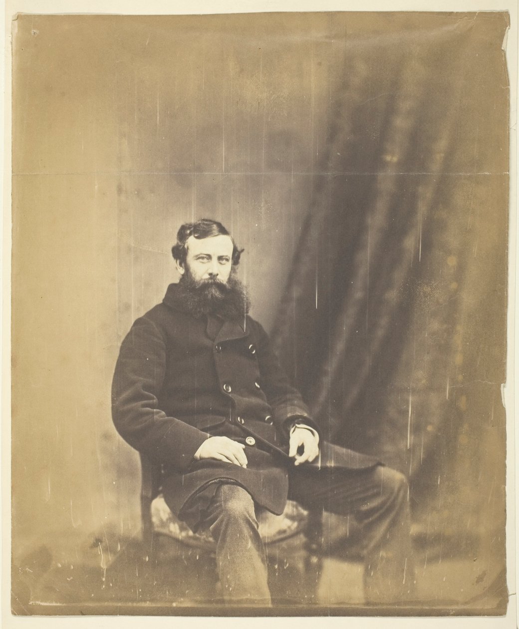 Coronel Simmons, agregado de Omar Pachá, Crimea de Roger Fenton