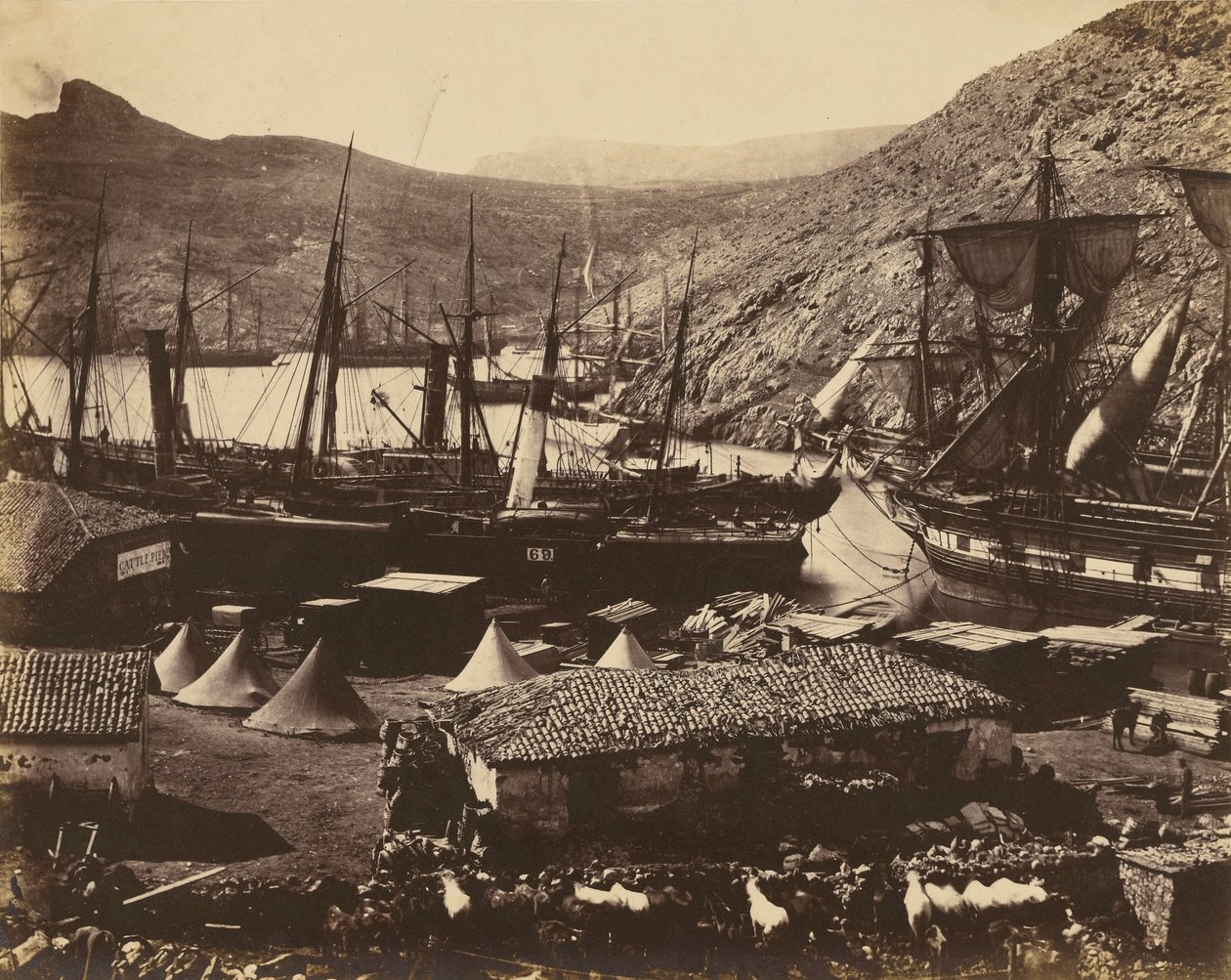 Bahía de los Cosacos, Balaclava de Roger Fenton