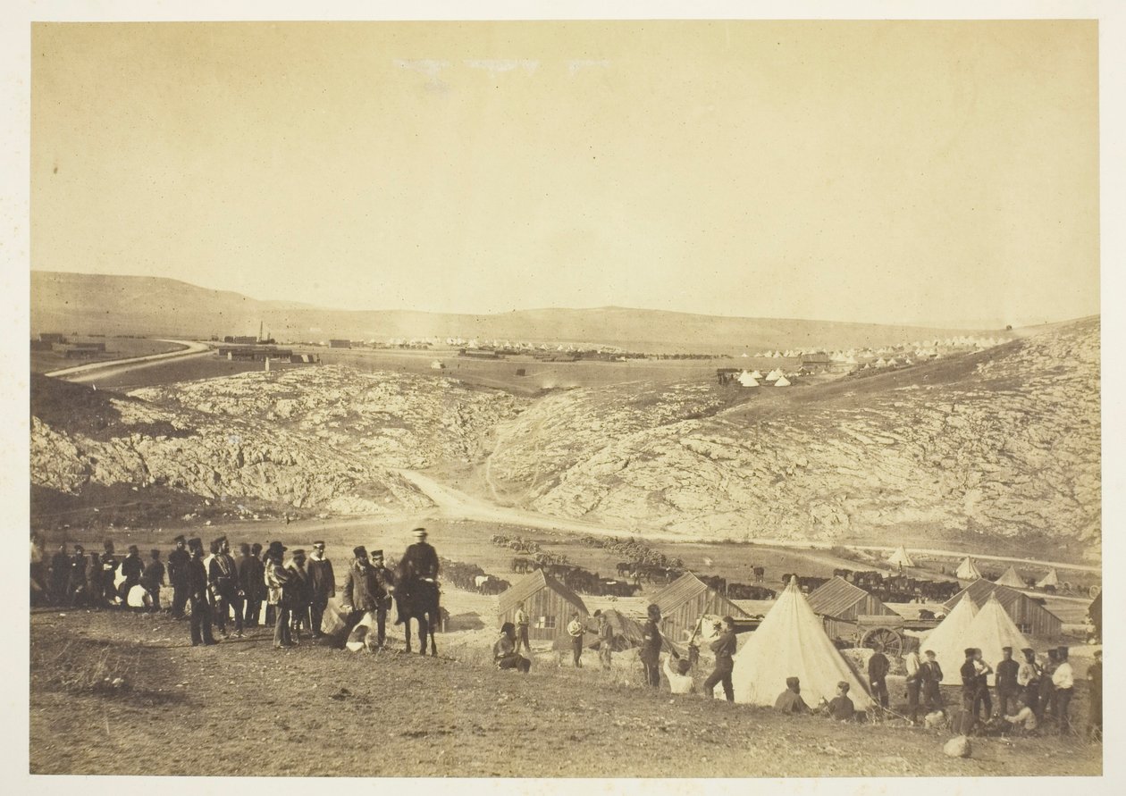 Campamento de Artillería a Caballo de Roger Fenton