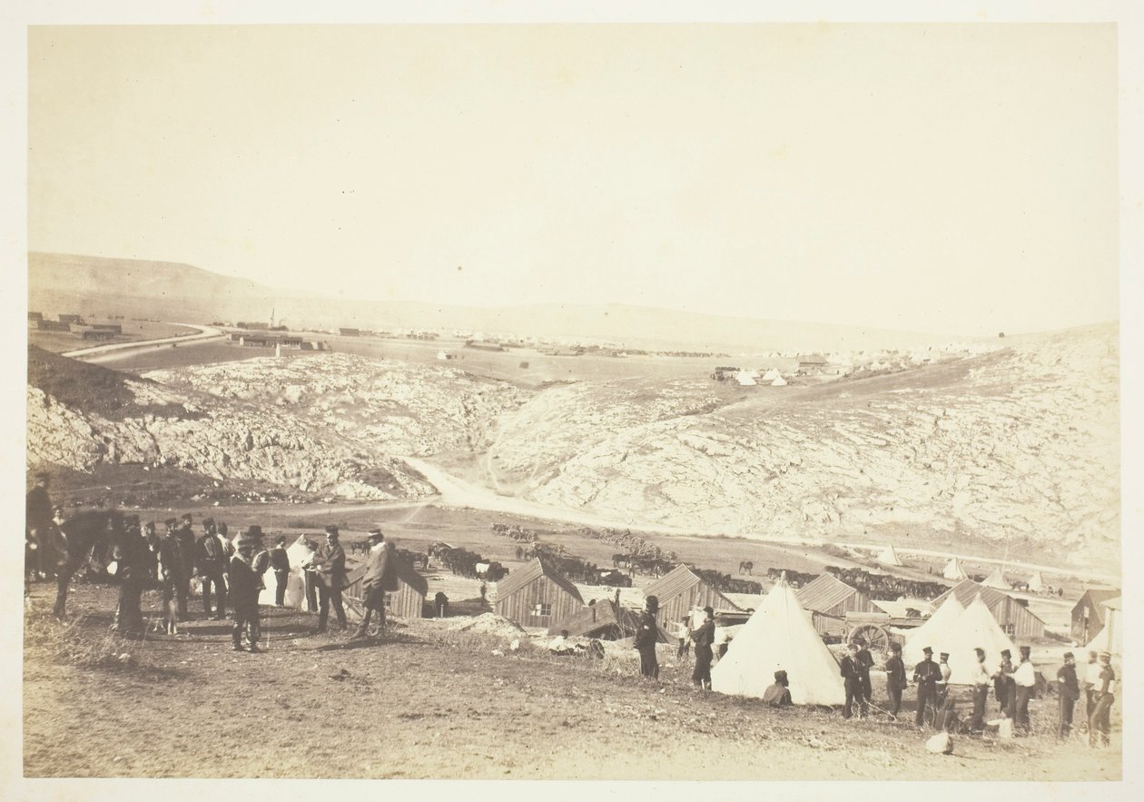Campamento de Artillería a Caballo de Roger Fenton
