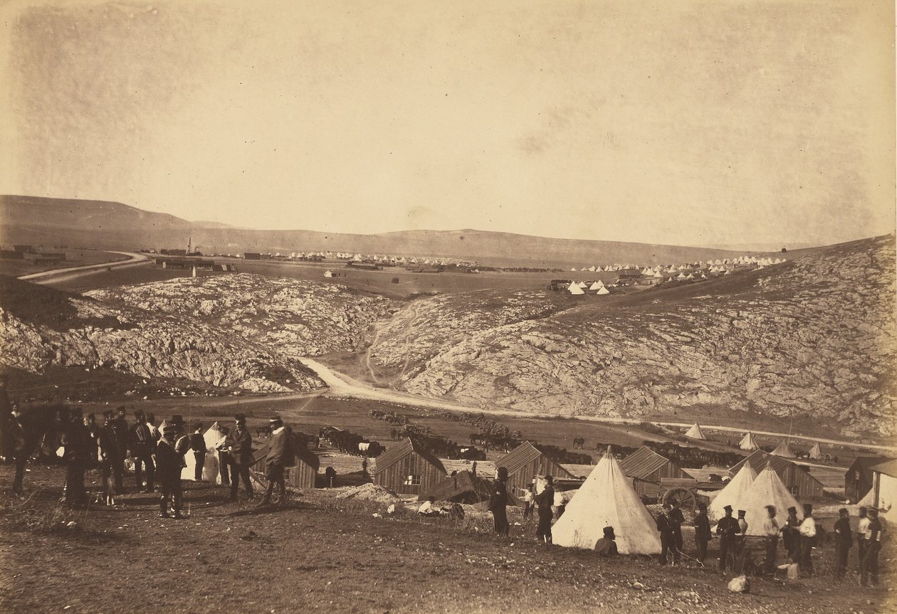 Campamento de la Artillería a Caballo de Roger Fenton