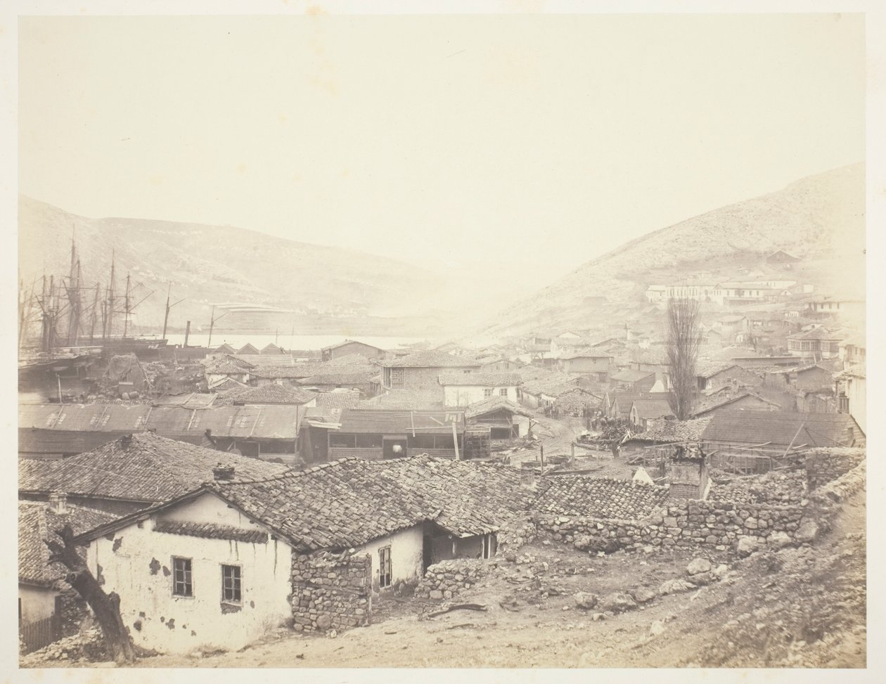 Vista general de Balaklava de Roger Fenton