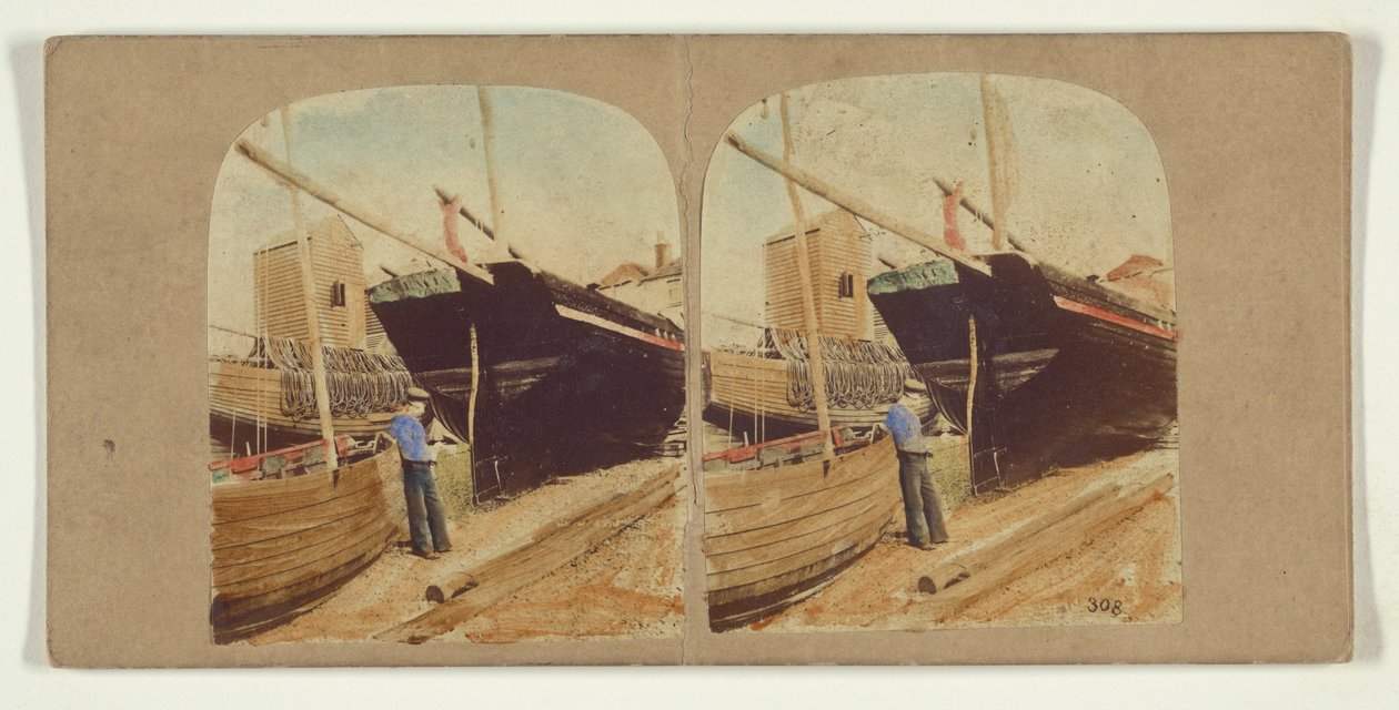 Hastings. Eine Studie am Strand de Roger Fenton