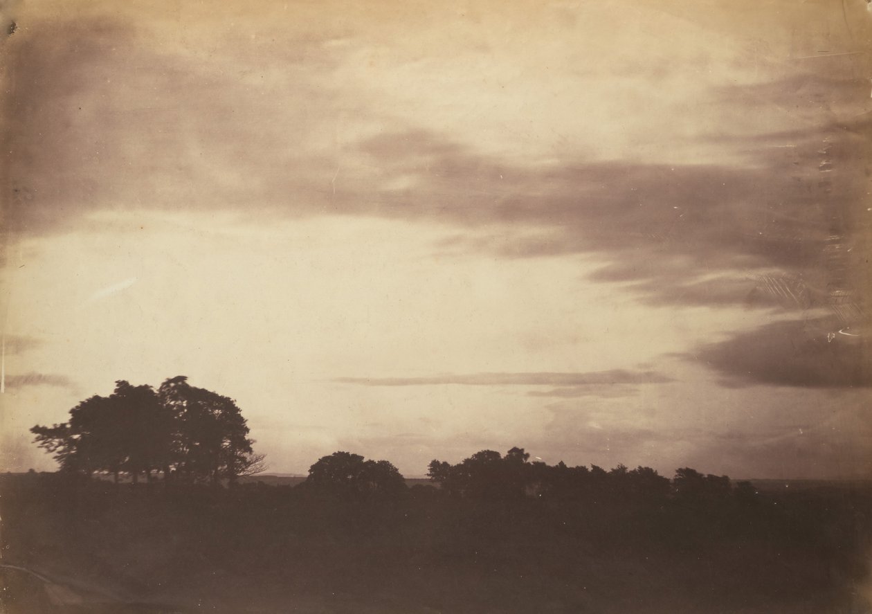 Paisaje con nubes, probablemente 1856 de Roger Fenton