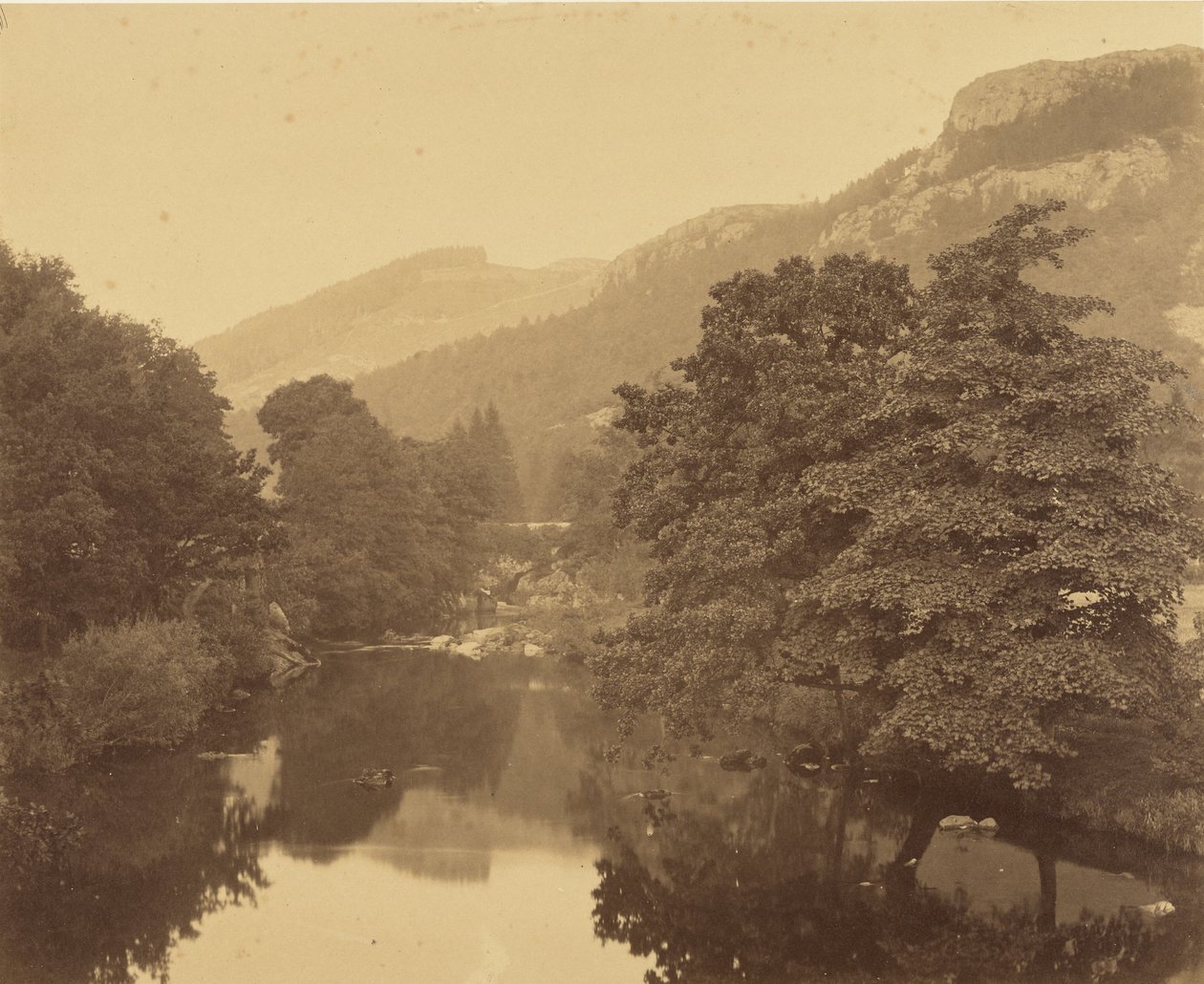 [Paisaje con río] de Roger Fenton