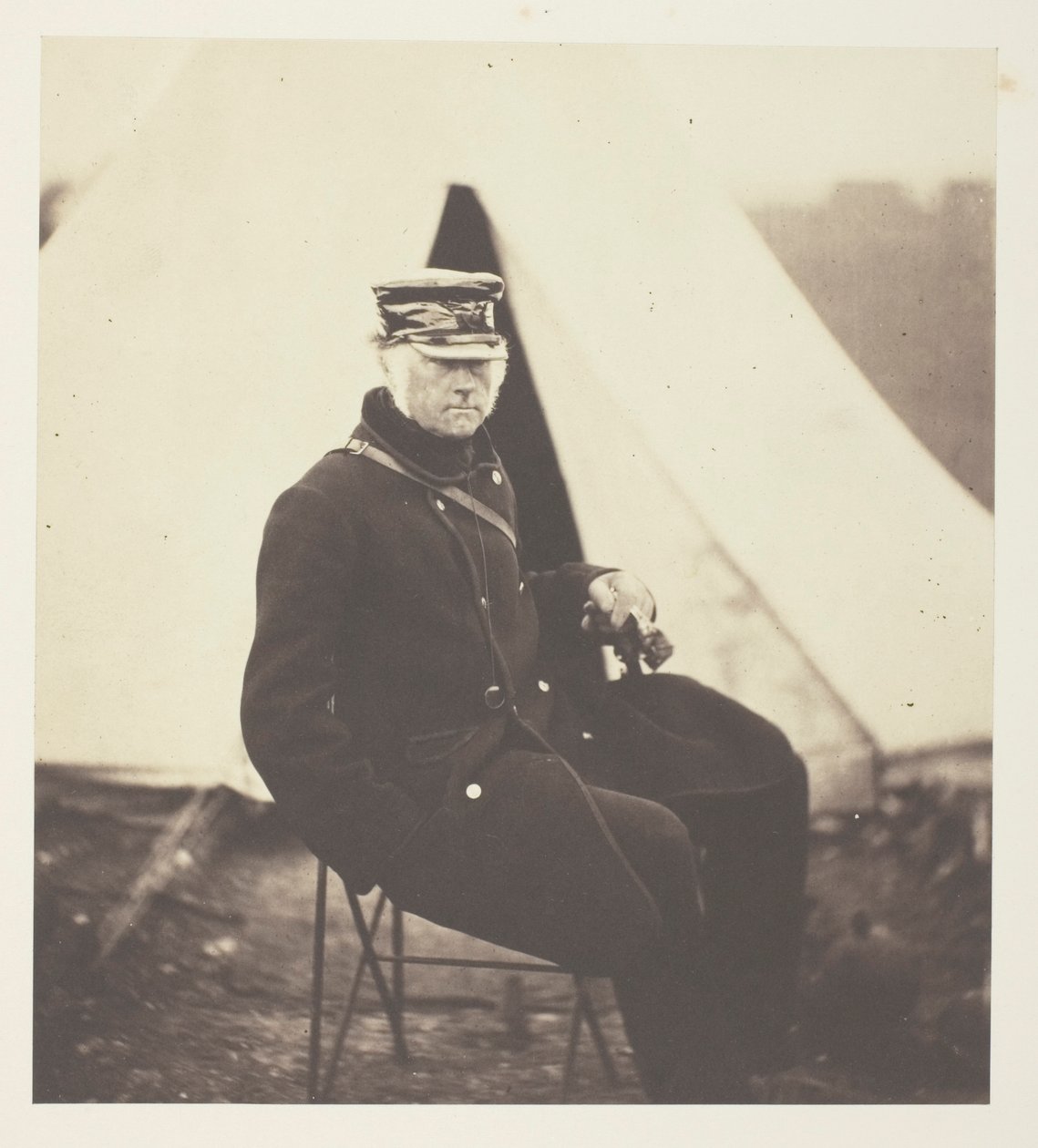 Teniente general Sir W.J. Codrington, K.C.B. de Roger Fenton