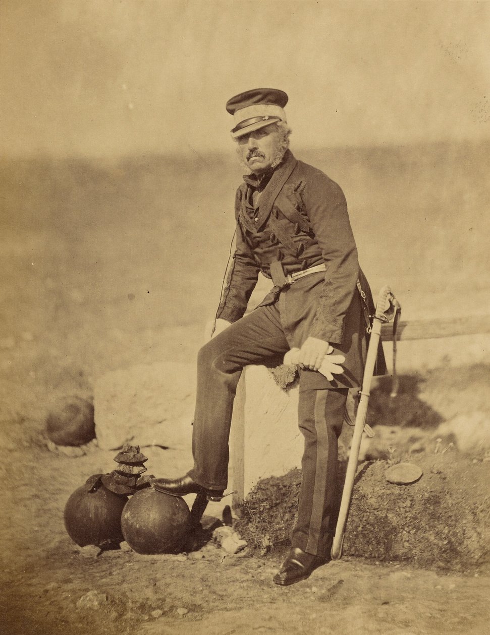 Teniente general Barnard, C.B. de Roger Fenton
