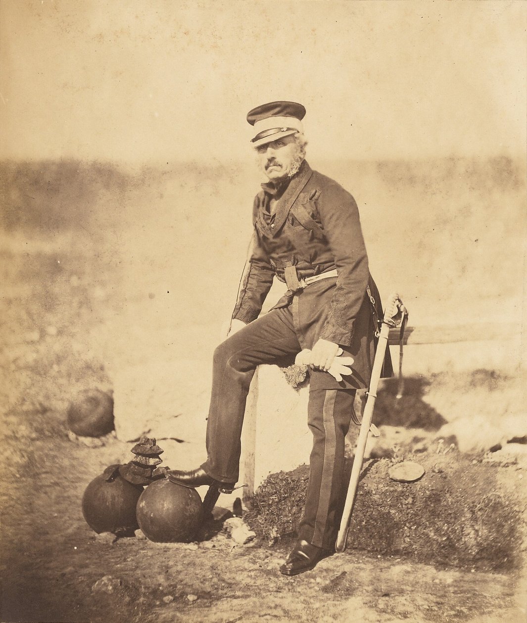 Teniente general Barnard, C.B. de Roger Fenton