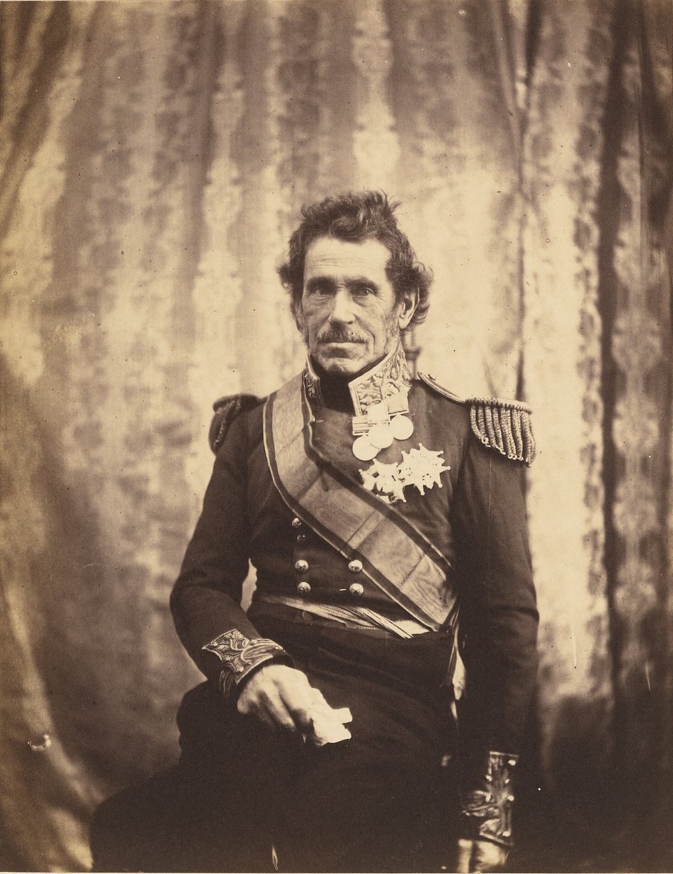 Teniente general Sir De Lacy Evans, G.C.B. de Roger Fenton