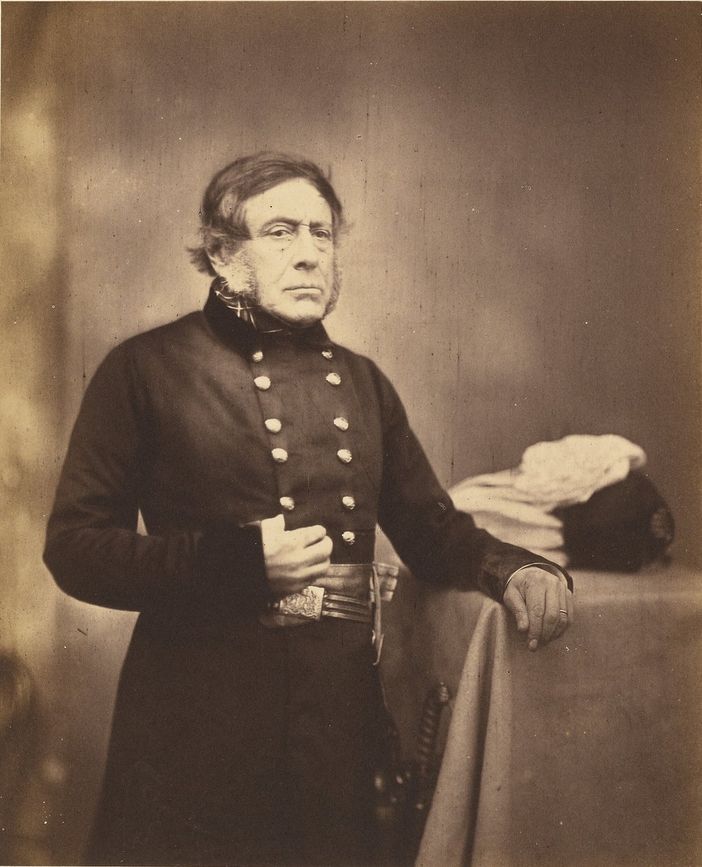 Teniente general Sir H. J. W. Bentinck, K.C.B. de Roger Fenton