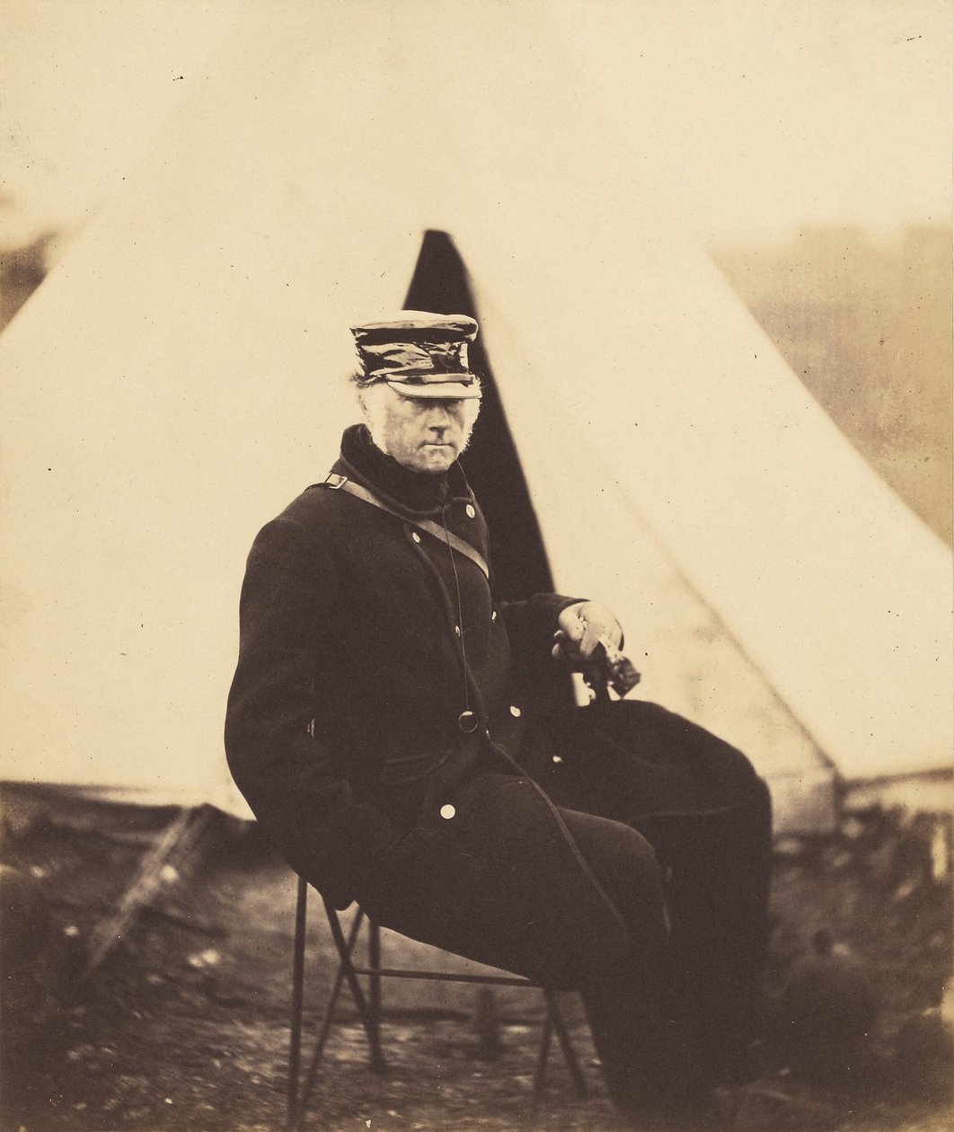 Teniente general Sir W.J. Codrington, K.C.B. de Roger Fenton