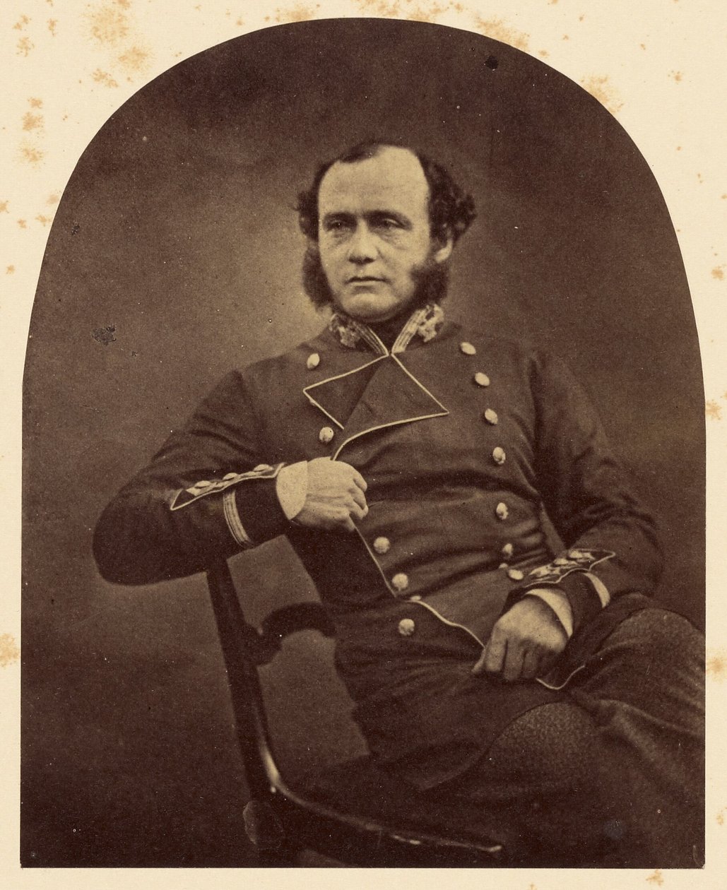 Mayor general Charles Ashe Windham de Roger Fenton