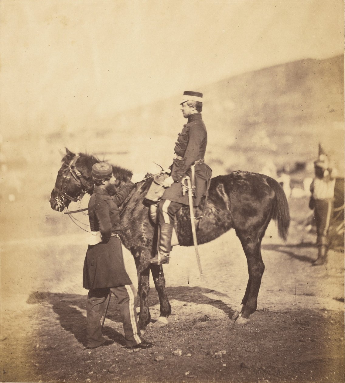 El mayor general Lord George Paget. de Roger Fenton