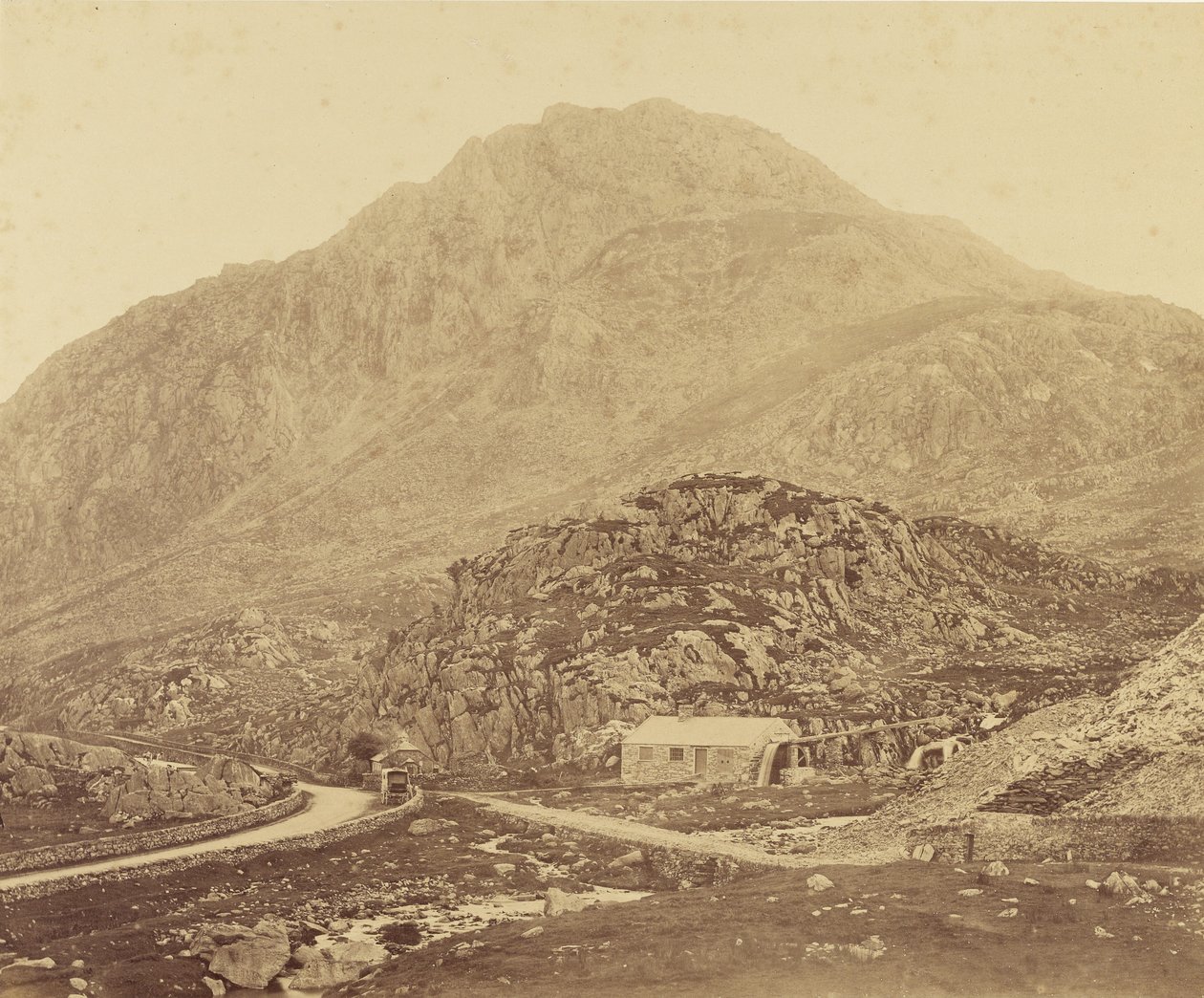 Monte Tryfan, desde Llyn Ogwen de Roger Fenton