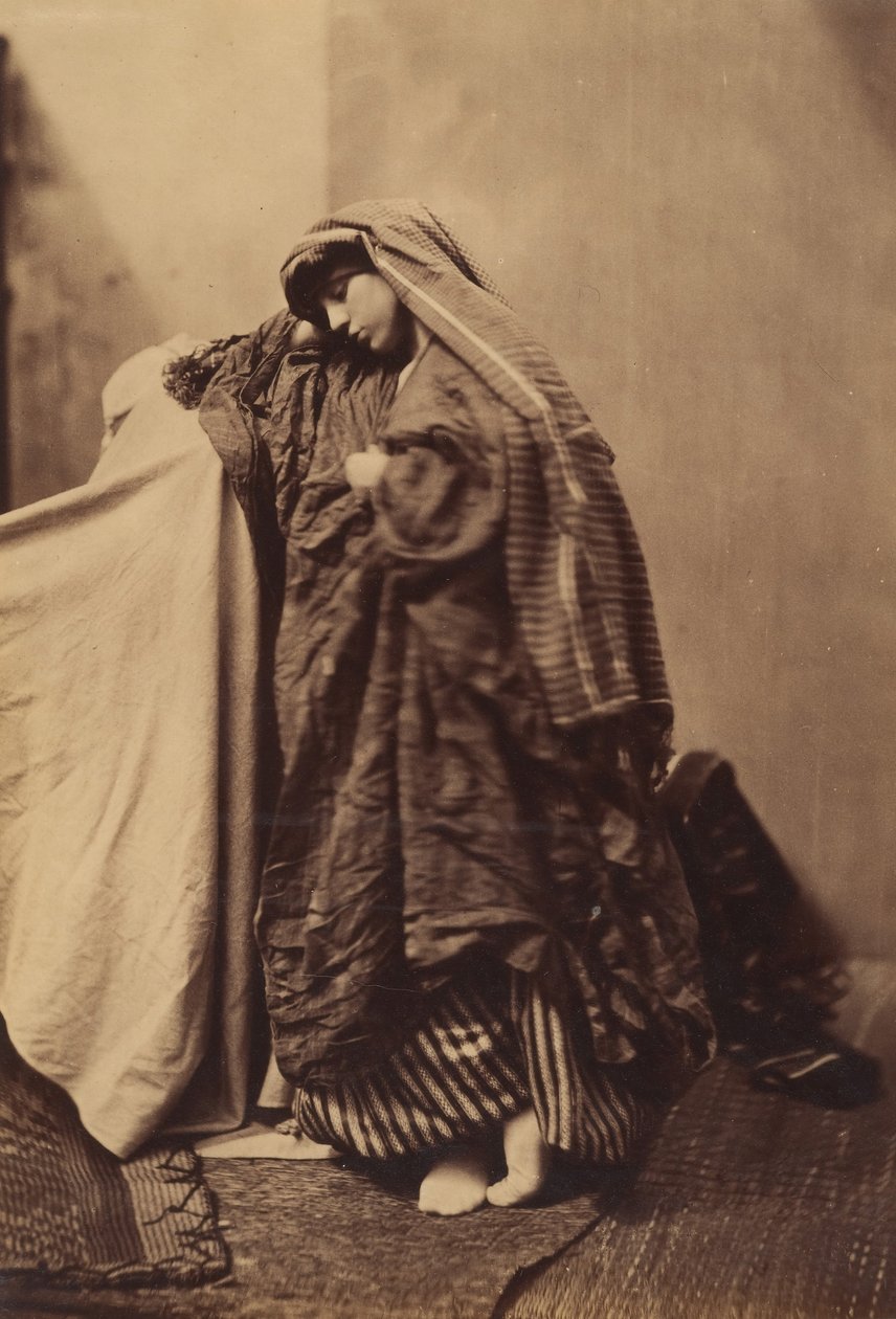 Estudio orientalista de una mujer, 1858 de Roger Fenton