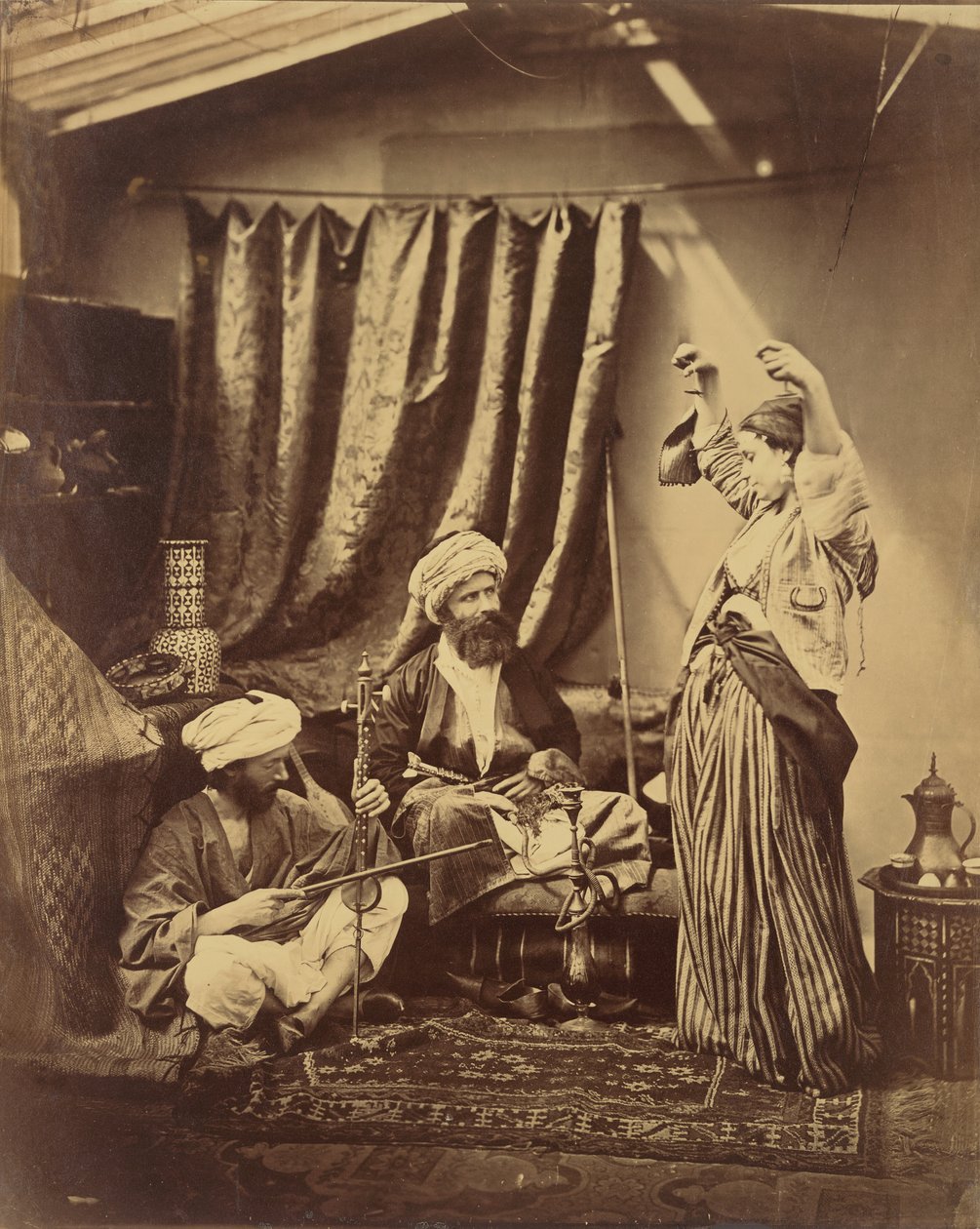 Pachá y bayadera de Roger Fenton